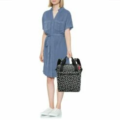 Reisenthel Allrounder R Backpack Signature Black -NL Rugzak Verkoopwinkel allrounder r signature black 4