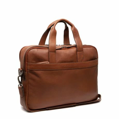 Chesterfield Soft Class Arizona Laptoptas 15" Cognac 4 Chesterfield Soft Class Arizona Laptoptas 15" Cognac - Afbeelding 2