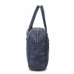 Wimona Milena Schoudertas Donkerblauw -NL Rugzak Verkoopwinkel artikelnr. 2025 kleur donkerblauw zijkant