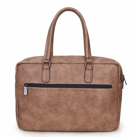 Wimona Milena Schoudertas Taupe 5 Wimona Milena Schoudertas Taupe - Afbeelding 3