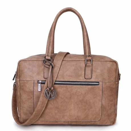 Wimona Milena Schoudertas Taupe 3 Wimona Milena Schoudertas Taupe