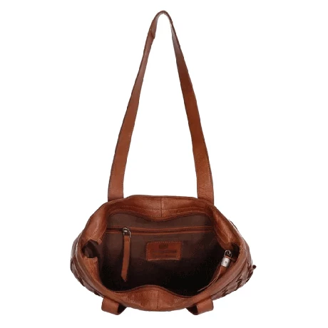 Micmacbags Artisan Shopper Bruin 6 Micmacbags Artisan Shopper Bruin - Afbeelding 4