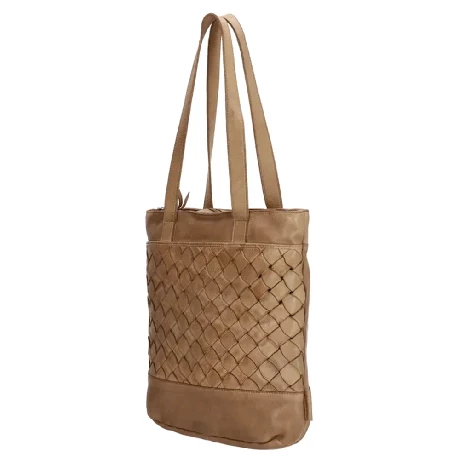 Micmacbags Artisan Shopper Zand 4 Micmacbags Artisan Shopper Zand - Afbeelding 2