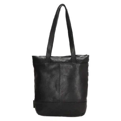 Micmacbags Artisan Shopper Zwart 5 Micmacbags Artisan Shopper Zwart - Afbeelding 3