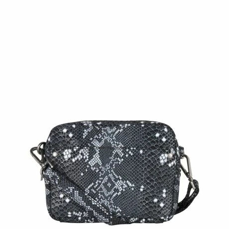 Cowboysbag X Bobbie Bodt Bag Bobbie Schoudertas Snake Black And White 3 Cowboysbag X Bobbie Bodt Bag Bobbie Schoudertas Snake Black And White