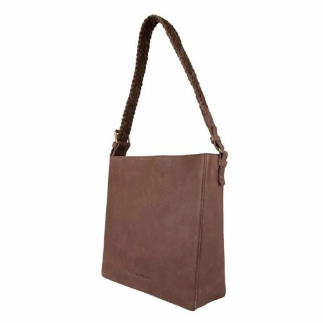 Cowboysbag Sarah Chronis X Bag Salta Schoudertas Hickory 4 Cowboysbag Sarah Chronis X Bag Salta Schoudertas Hickory - Afbeelding 2