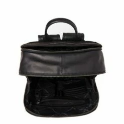 Chesterfield Leren Rugzak Bangkok Wax Pull Up Zwart -NL Rugzak Verkoopwinkel bangkok zwart 3