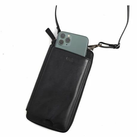 Bear Design Anniek Telefoontasje Black 4 Bear Design Anniek Telefoontasje Black - Afbeelding 2