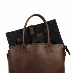 Plevier Beryl Schoudertas 15.6" Bruin -NL Rugzak Verkoopwinkel beryl bruin 5