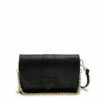 MOSZ Krisbag Telefoontasje Jungle Black Shiny Light Gold