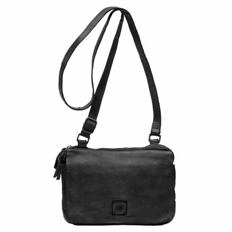 Biba Boston Multizipper Shoulder Bag Black 3 Biba Boston Multizipper Shoulder Bag Black