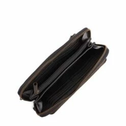 Bear Design Cow Lavato Demi Portemonnee Black -NL Rugzak Verkoopwinkel black cl14851 3