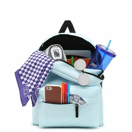 Vans Wm Realm Backpack Blue Glow 6 Vans Wm Realm Backpack Blue Glow - Afbeelding 4