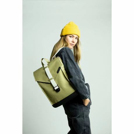 Bold Banana Original Envelope Backpack Olive Ivory 7 Bold Banana Original Envelope Backpack Olive Ivory - Afbeelding 5
