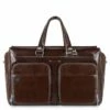 Piquadro Black Square Weekender Duffle Laptop 15" Mahogany 2 Piquadro Black Square Weekender Duffle Laptop 15" Mahogany -NL Rugzak Verkoopwinkel bv4342b2 mo 1 1