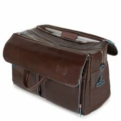 Piquadro Black Square Weekender Duffle Laptop 15" Mahogany -NL Rugzak Verkoopwinkel bv4342b2 n dett2 1 1