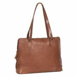 Chesterfield Flint Schoudertas Cognac