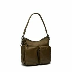Chesterfield Nitra Schoudertas Olijfgroen