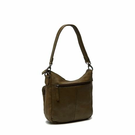 Chesterfield Nitra Schoudertas Olijfgroen 4 Chesterfield Nitra Schoudertas Olijfgroen - Afbeelding 2