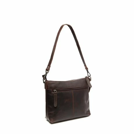 Chesterfield Faro Schoudertas Bruin 4 Chesterfield Faro Schoudertas Bruin - Afbeelding 2