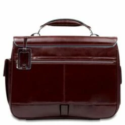 Piquadro Blue Square Computer Briefcase 15.6" Mahogany -NL Rugzak Verkoopwinkel ca1068b2 mo dett2 1