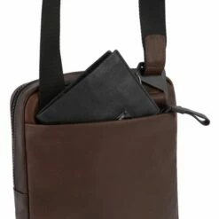 Piquadro Harper IPad Crossbody Bag Black -NL Rugzak Verkoopwinkel ca1816ap n dett2
