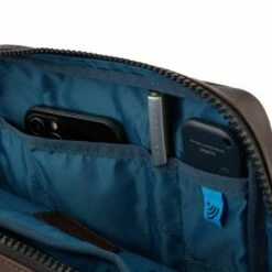 Piquadro Harper IPad Crossbody Bag Black -NL Rugzak Verkoopwinkel ca1816ap n dett4