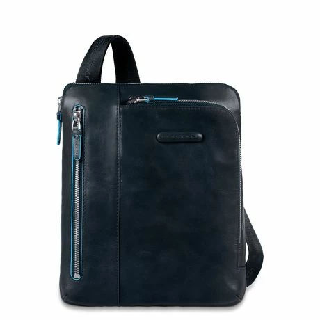 Piquadro Blue Square IPad Air/ IPad Crossbody Bag Night Blue 3 Piquadro Blue Square IPad Air/ IPad Crossbody Bag Night Blue