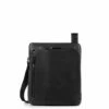 Piquadro Black Square Crossbody Bag IPad Air/Pro Black