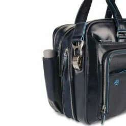 Piquadro Blue Square Expandable Computer Case 15" Black -NL Rugzak Verkoopwinkel ca2765b2 mo dett4 1 2