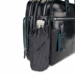Piquadro Blue Square Expandable Computer Case 15" Black -NL Rugzak Verkoopwinkel ca2765b2 mo dett5 1 2
