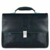 Piquadro Blue Square Expandable Computer Portfolio Briefcase 15" Night Blue -NL Rugzak Verkoopwinkel ca3111b2 blu2 1 1