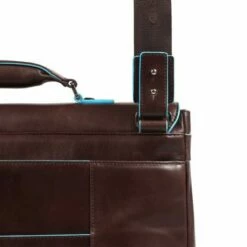 Piquadro Blue Square Expandable Computer Portfolio Briefcase 15" Night Blue -NL Rugzak Verkoopwinkel ca3111b2 blu2 dett2 1