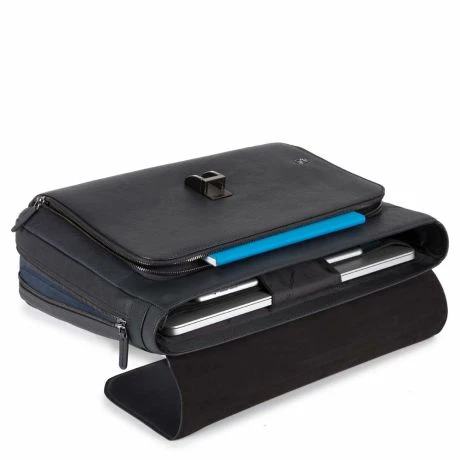 Piquadro Black Square Laptop 15"/ IPad 9.7" Expandable Briefcase CONNEQU Dark Brown 4 Piquadro Black Square Laptop 15"/ IPad 9.7" Expandable Briefcase CONNEQU Dark Brown - Afbeelding 2