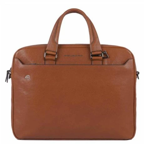 Piquadro Black Square Computer Portfolio Briefcase 2 Dividers Tobacco 3 Piquadro Black Square Computer Portfolio Briefcase 2 Dividers Tobacco