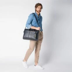 Piquadro Urban Laptop Briefcase 15.6'' Black/Grey 19 Piquadro Urban Laptop Briefcase 15.6'' Black/Grey -NL Rugzak Verkoopwinkel ca3339ub00 grn dett10