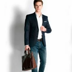 Piquadro Blue Square Expandable Slim Computer Bag 15.6" Mahogany -NL Rugzak Verkoopwinkel ca4021b2 mo dett10 1