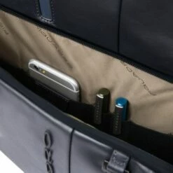 Piquadro Urban Fast Check PC Backpack 15.6'' Black -NL Rugzak Verkoopwinkel ca4532ub00 n dett8