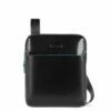 Piquadro Blue Square Crossbody Bag IPad 11"/ Pro 9.7" Front Pocket Black -NL Rugzak Verkoopwinkel ca5085b2 n 1