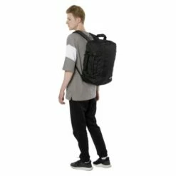 CabinZero Classic 36L Ultra Light Travel Bag Absolute Black -NL Rugzak Verkoopwinkel cabin bag classic 36l absolute black on body side 640
