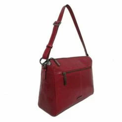 Claudio Ferrici Pelle Vecchia Shoulder Bag Red -NL Rugzak Verkoopwinkel cf 22048 015 1 3 1