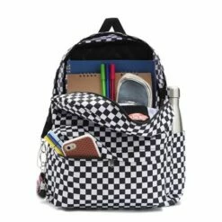 Vans Old Skool Check Rugzak Black / White 10 Vans Old Skool Check Rugzak Black / White -NL Rugzak Verkoopwinkel check blackwhite 2