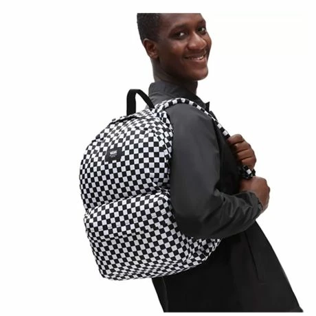 Vans Old Skool Check Rugzak Black / White 7 Vans Old Skool Check Rugzak Black / White - Afbeelding 5