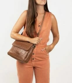 Cowboysbag Big Croco Citybag Rigby Fawn -NL Rugzak Verkoopwinkel citybag rigby3357 000521 fawn 5