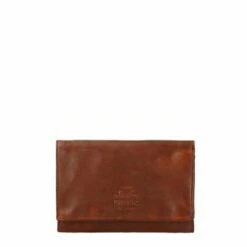 Bear Design Cow Lavato Diana Portemonnee Cognac