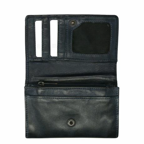 Bear Design Cow Lavato Diana Portemonnee Blue 5 Bear Design Cow Lavato Diana Portemonnee Blue - Afbeelding 3