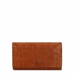 Bear Design Cow Lavato Dames Portemonnee CL9918 Cognac