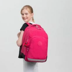 Kipling Class Room Rugzak True Pink -NL Rugzak Verkoopwinkel class room true pink 6