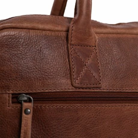 Daniel Ray Laptop Tas Clearwater Cognac 5 Daniel Ray Laptop Tas Clearwater Cognac - Afbeelding 3