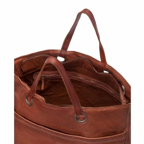 Biba Evans Travel Cross Bag Cognac 6 Biba Evans Travel Cross Bag Cognac - Afbeelding 4